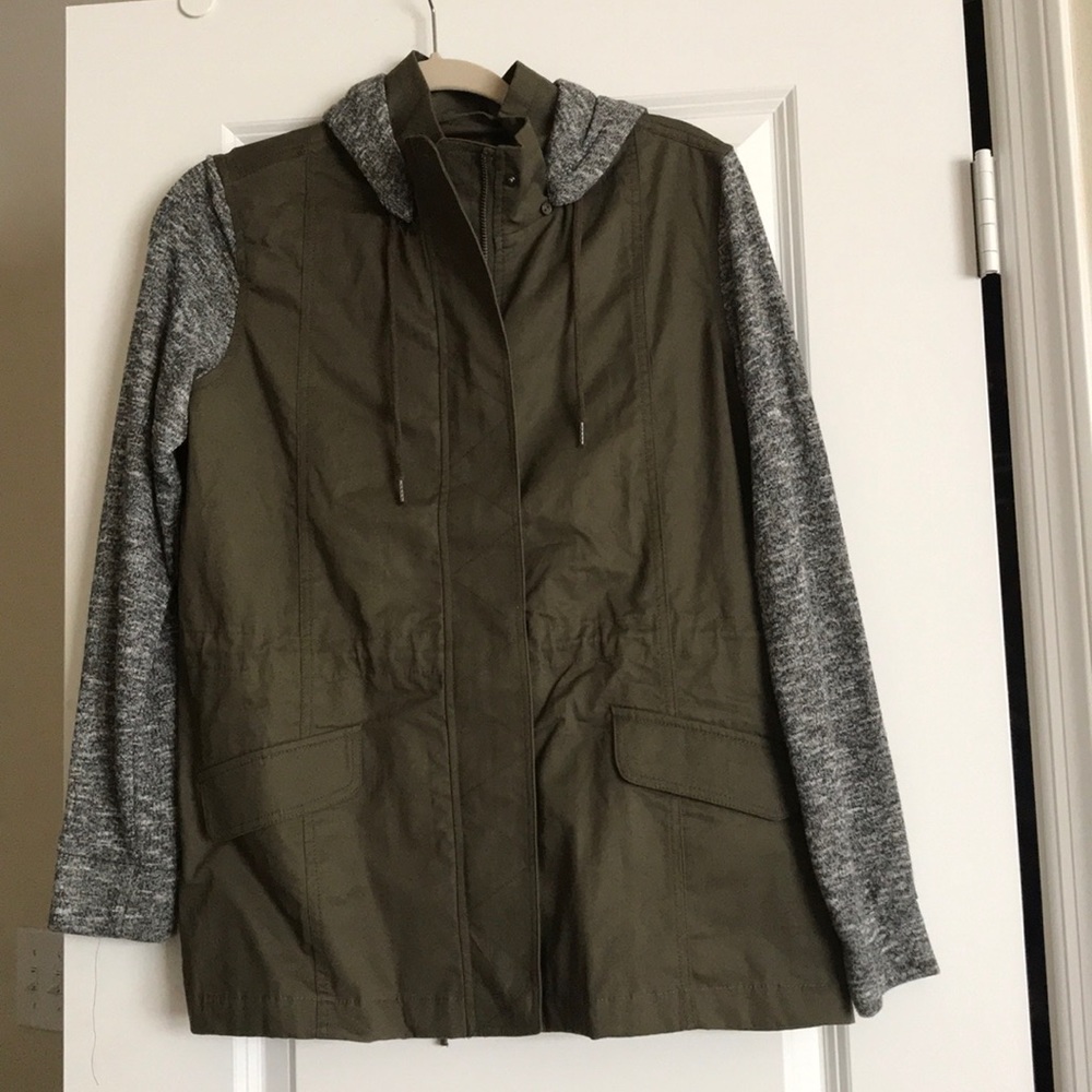 Olive green jacket